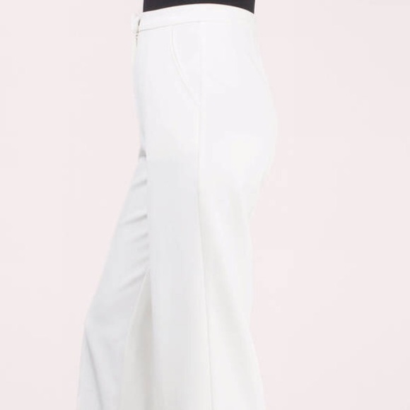 White Palazzo Pants - NWT - Picture 3 of 4